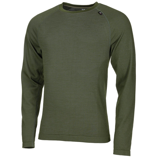 Baselayer Shirt "Merino 50" oliv