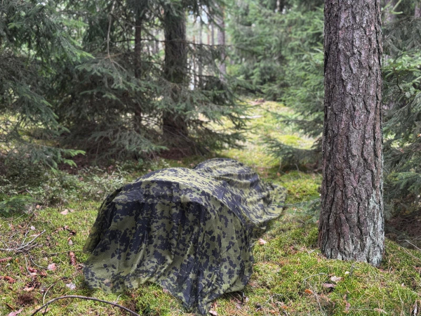 AB Utility Mesh Fabric IR Skarpo 140 x 280 cm M84 Woodland