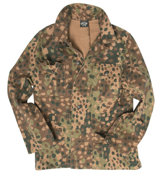 Wehrmacht Waffen XX Feldjacke M44 erbsentarn