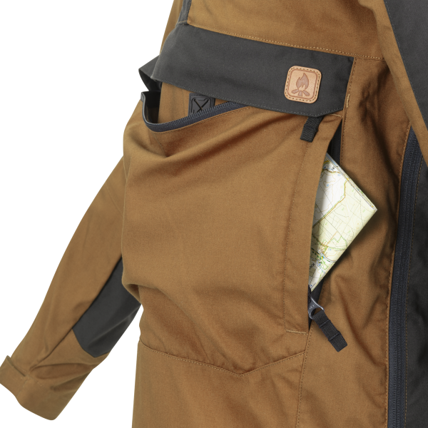 Helikon-Tex WOODSMAN Anorak Jacket® - Earth Brown / Black