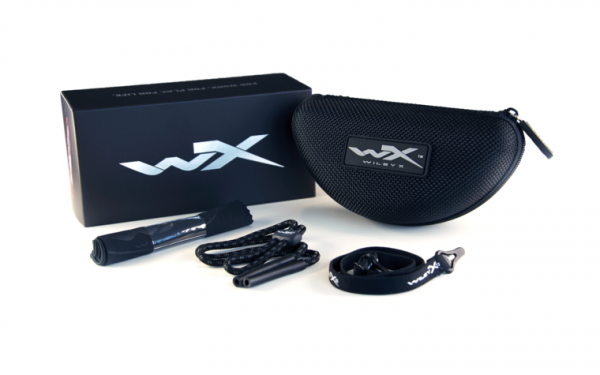 WileyX BOSS Silber Flash Matt Schwarz