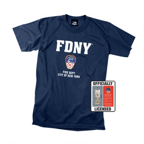 tee shirt fdny