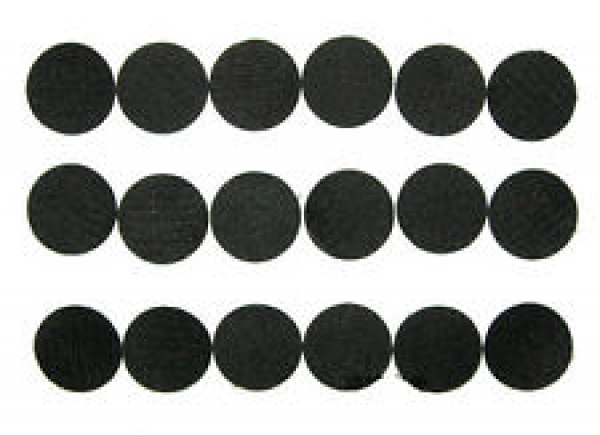 18 ACH MICH Velcro Helmet Disks