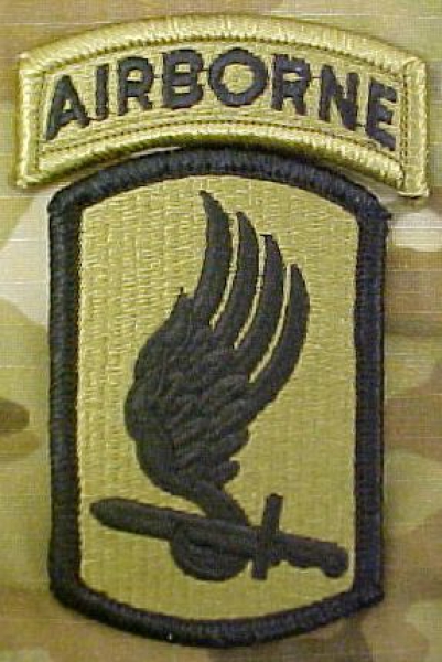 173rd Airborne Brigade "SKY SOLDIERS" MultiCam OCP Patch