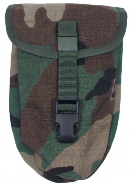 US Army Spatentasche E-Tool bag woodland camouflage