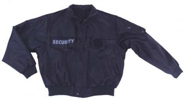 Einsatz Blouson "Security" blau