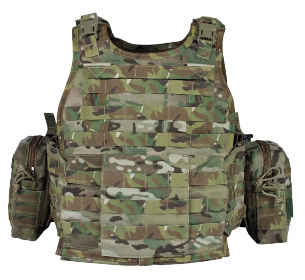 Warrior Elite Ops Ricas Compact Plattenträger in G36 Konfiguration Multicam