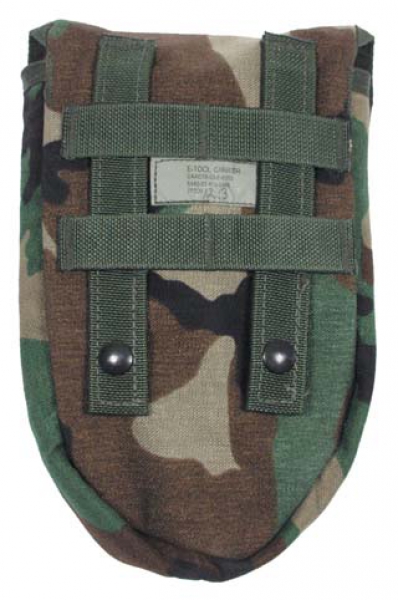 US Army Spatentasche E-Tool bag woodland camouflage