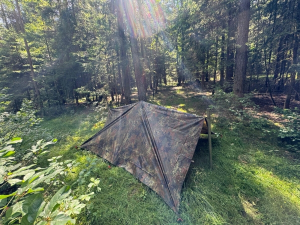 TARP PE R/S 3X3M BW FLECKTARN