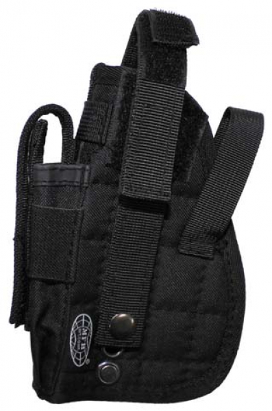 Pistolenbeinholster Molle schwarz