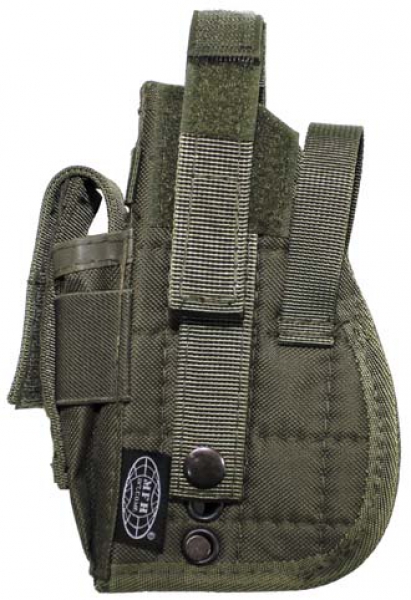 Pistolenbeinholster Molle oliv