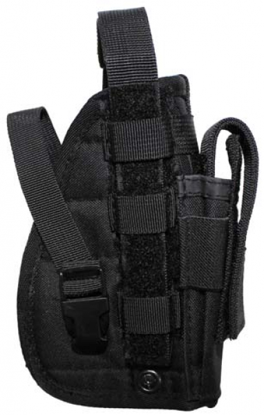 Pistolenbeinholster Molle schwarz