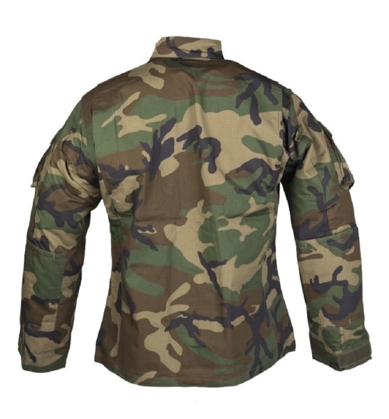 US ACU Feldjacke woodland camouflage