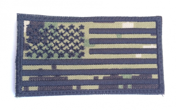 US NAVY American Flag AOR2 Velcro