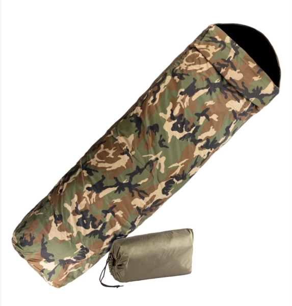 SCHLAFSACKHÜLLE MODULAR US WOODLAND CAMOUFLAGE
