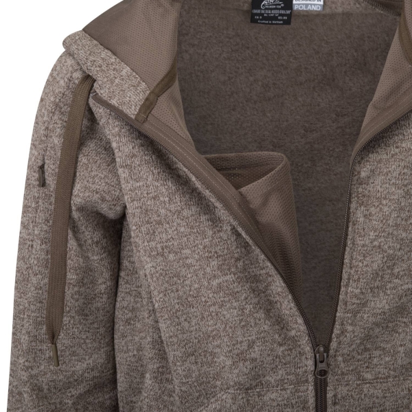 Helikon-Tex Covert Tactical Hoodie (FullZip)® - Melange Red