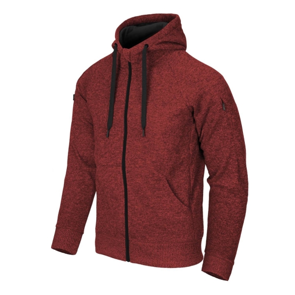 Helikon-Tex Covert Tactical Hoodie (FullZip)® - Melange Red
