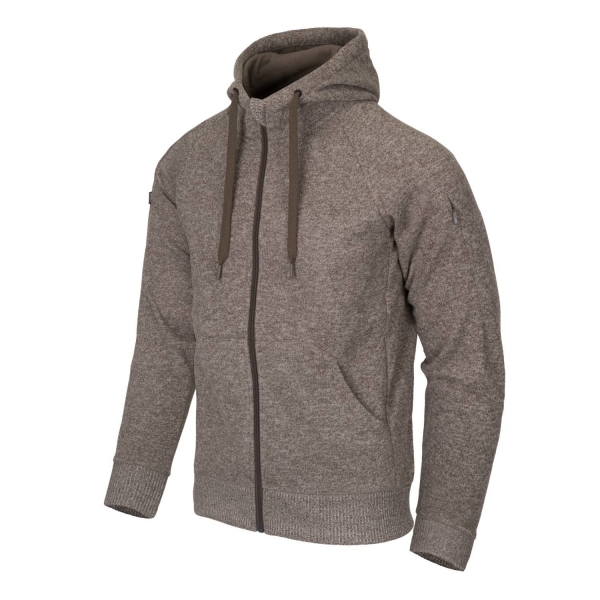 Helikon-Tex Covert Tactical Hoodie (FullZip)® - Light Tan Melange