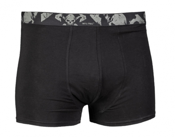 BOXER SHORTS ′SKULL′ (2ER PACK) BLACK