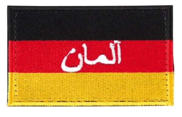 BW Hoheitsabzeichen Arabisch mit Klett Groß