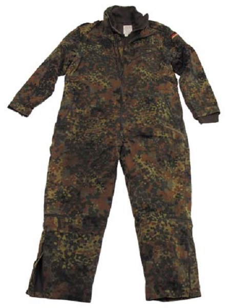 Bundeswehr BW Panzerkombi flecktarn mit Thermofutter