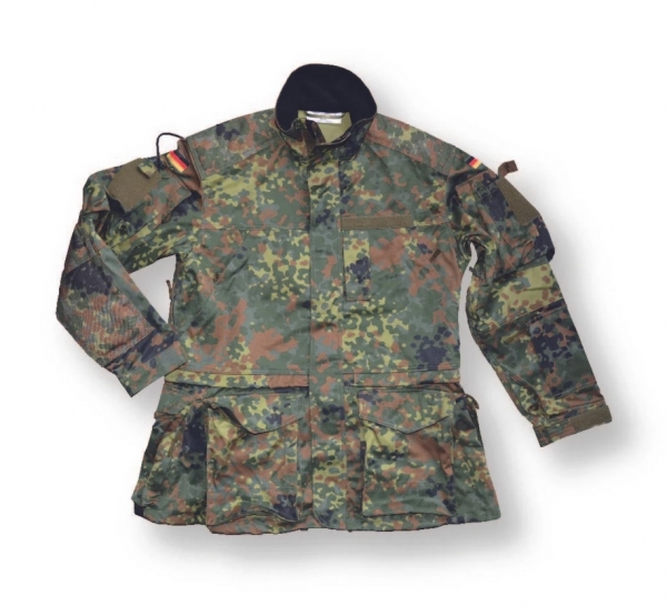 Leo Köhler BW Einsatzkampfjacke Kurz Flecktarn