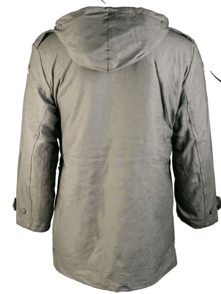 BW Parka mit Futter Steingrau Oliv