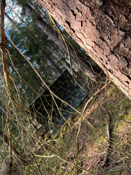 TacGear M84 Danish Camouflage Tarp / Basha Biwakplane