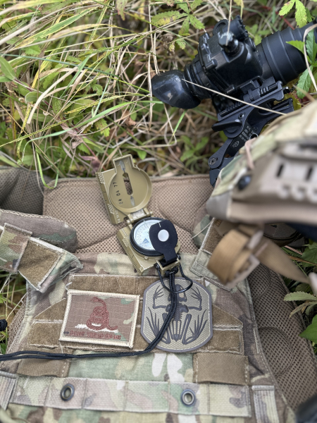 US Army Cammenga Phosphorescent Lensatic Compass Coyote