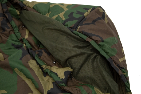 Carinthia Schlafsack Tropen US Woodland Camouflage