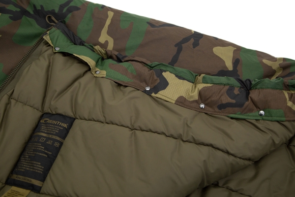 Carinthia Schlafsack Tropen US Woodland Camouflage