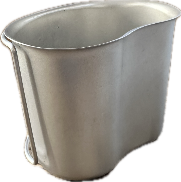 US Army Water Canteen Cup Edelstahl Becher