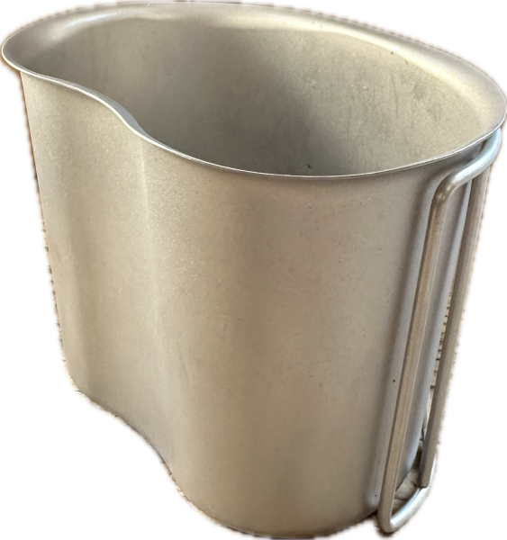 US Army Water Canteen Cup Edelstahl Becher