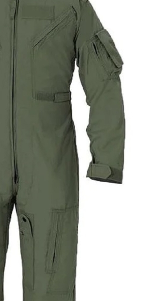 US GI CWU-66/P Chemical Protective Flyer's Coverall Sage Green
