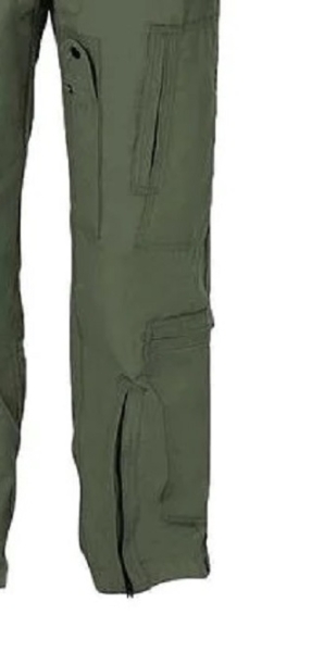 US GI CWU-66/P Chemical Protective Flyer's Coverall Sage Green