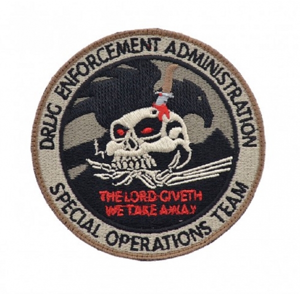 Dea Sabotage Special Operation Team Velcro patch