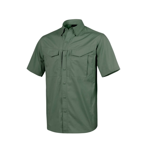 Helikon Tex DEFENDER Mk2 Shirt short sleeve® - PolyCotton Ripstop - Oliv