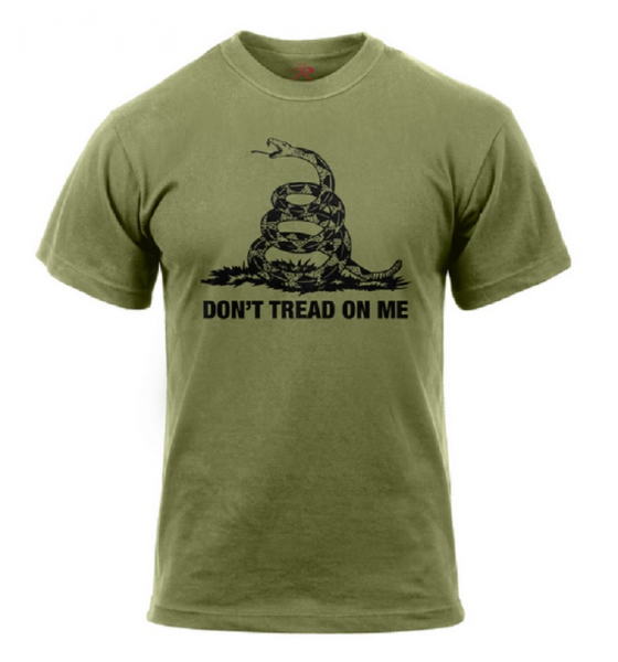 Don't Tread On Me Vintage shirt od green
