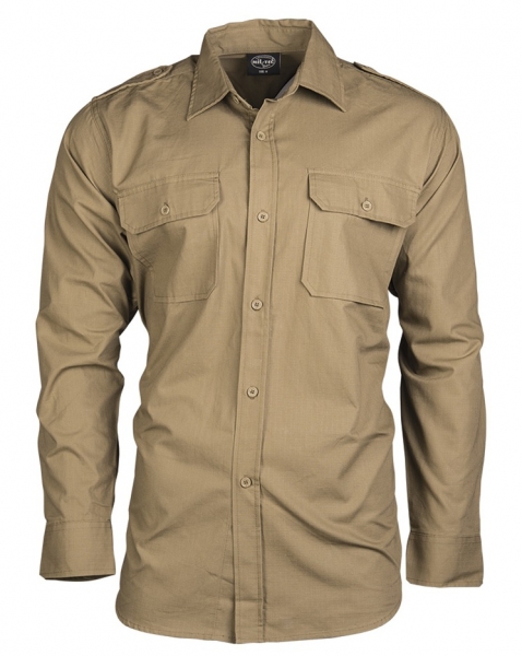 FELDHEMD RIPSTOP COYOTE