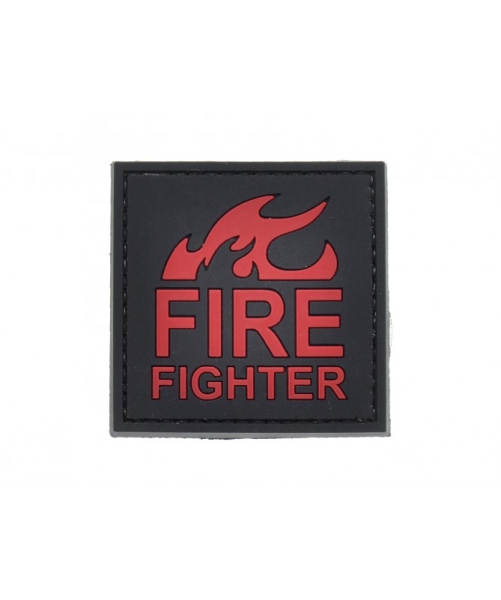 FIRE FIGHTER PVC Velcro patch