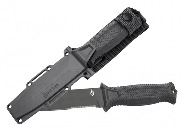Gerber StrongArm Serrated Edge Black