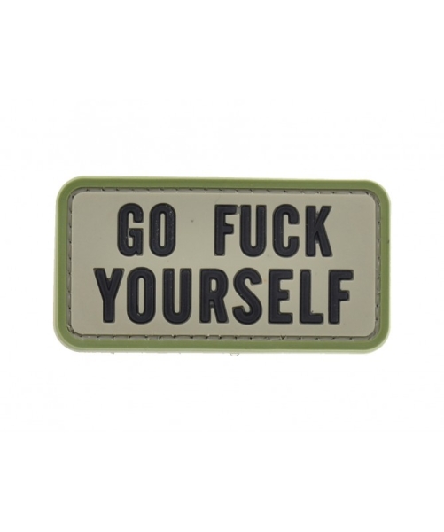 GO FUCK YOURSELF PVC Velcro patch