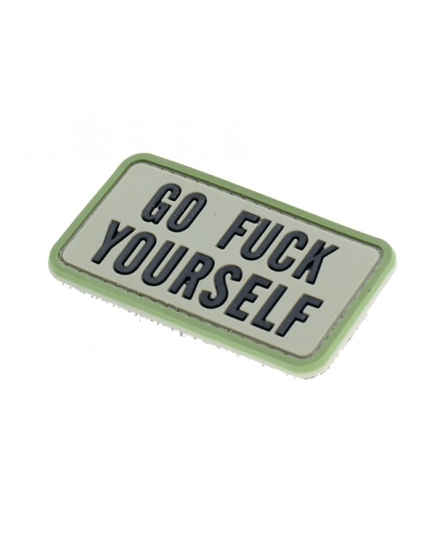 GO FUCK YOURSELF PVC Velcro patch