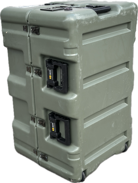 US Army Pelican Hardigg Trolley Case