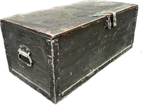 US Army Truhenkiste oliv gebraucht