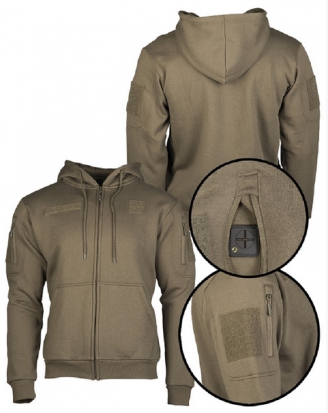 TACTICAL KAPUZENJACKE RANGER GREEN