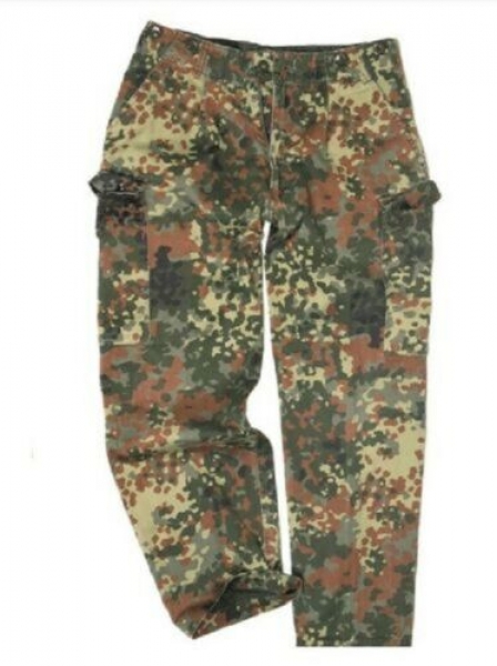 Bundeswehr Bw Tropen Heisswetter Flecktarn Hose m. Vektorenschutz