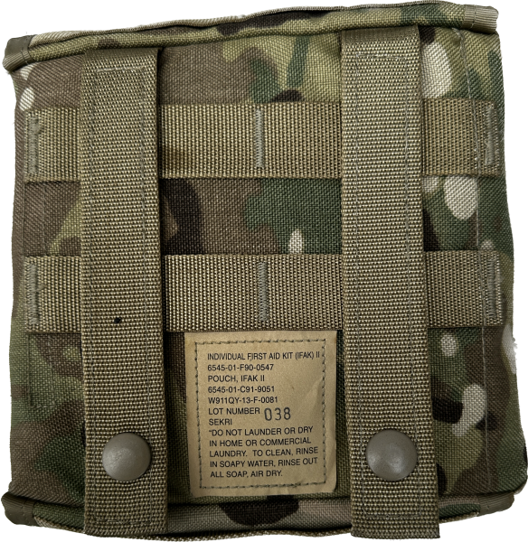 US Army IFAK II First Aid Kit Medic Molle Pouch and Insert OCP MULTICAM