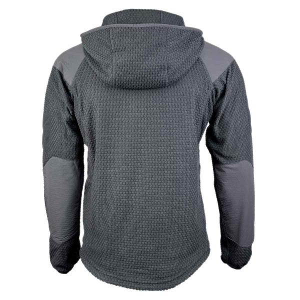 A. Blöchl Fleece Hoodie Jacke Delta Grey