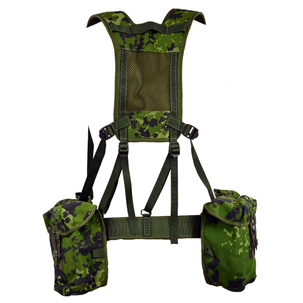 Danish Army CQC Weste M84 woodland Camouflage Flecktarn M96 6 teilig